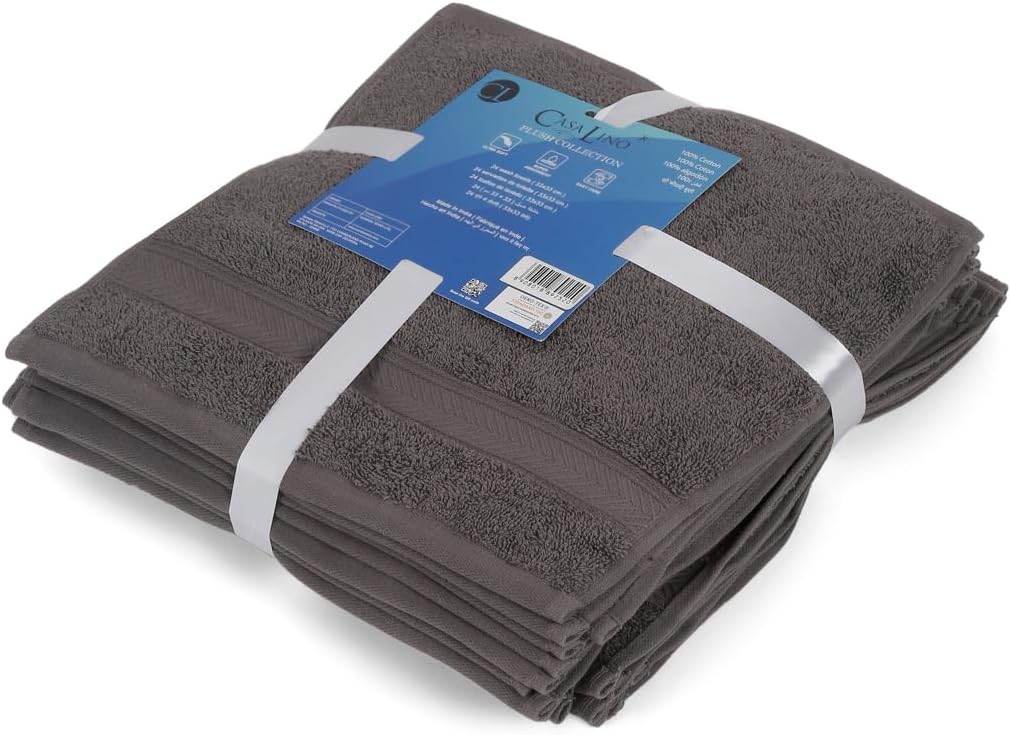 12x12 Set of 24 Washcloths