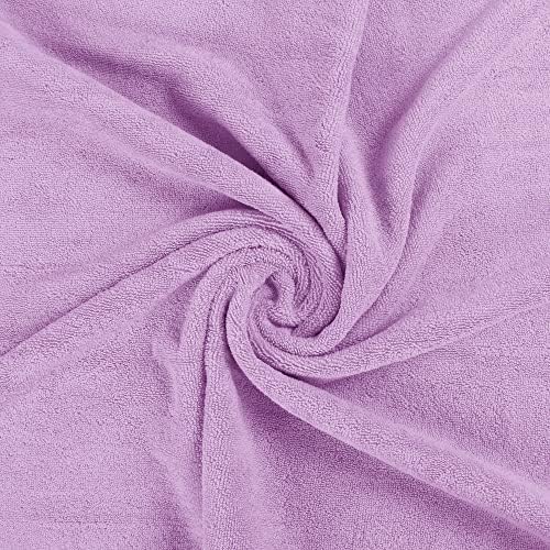 Utopia Towels 4 Pack Premium Bath Towels Set Lavender