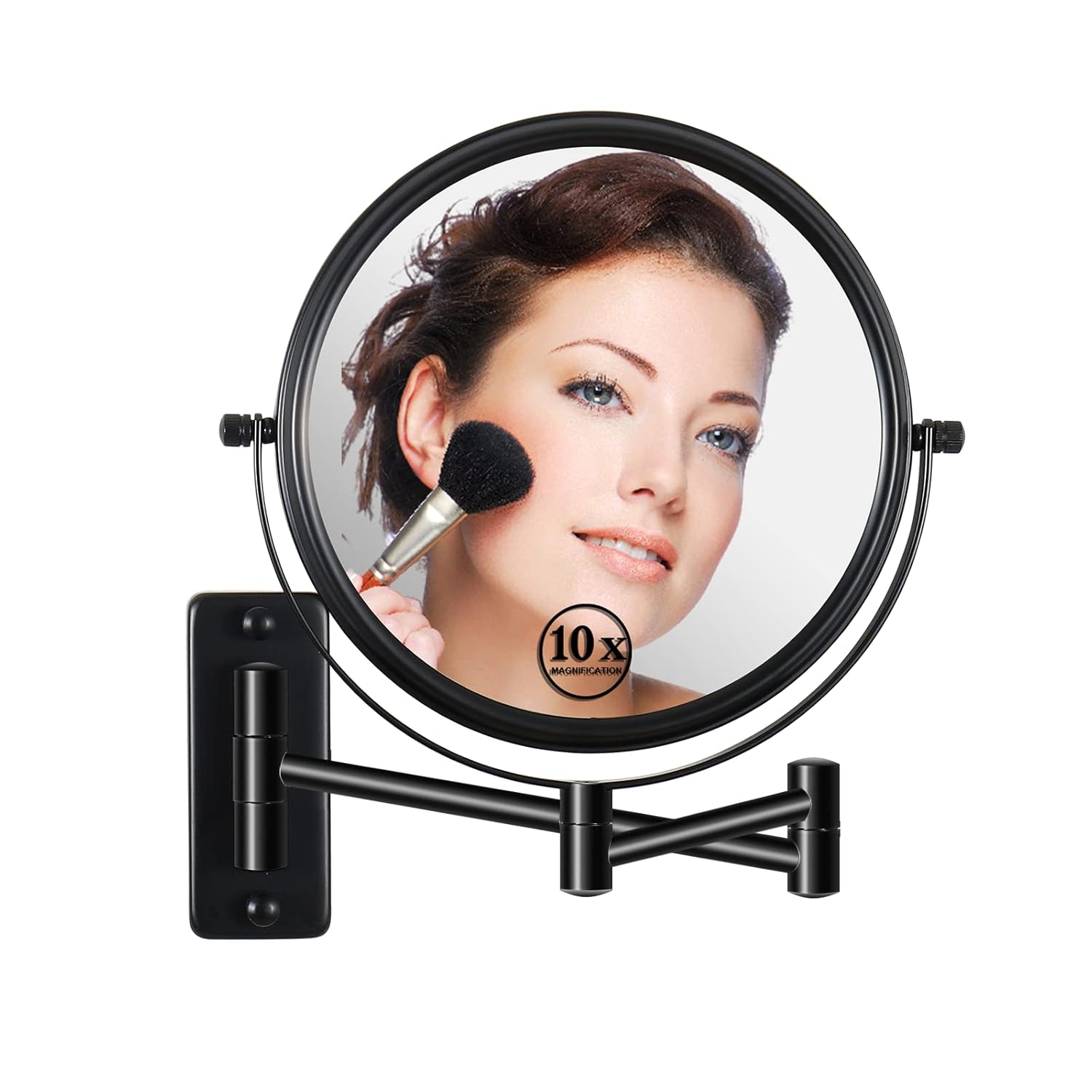 LANSI Wall-Mounted Makeup Mirror 10X Magnifier