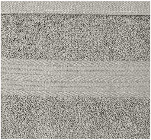 12-Piece Cotton Washcloths for Face Soft and Absorbent 12x12