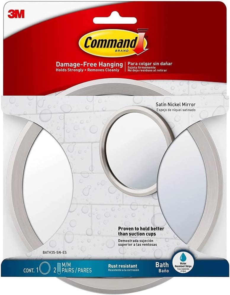 Sturdy Shower Mirror for Home Bathroom Use