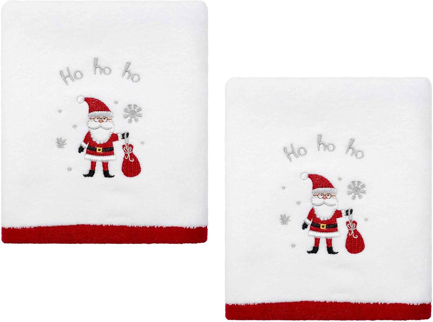 Avanti Linens Hand Towels Ho Ho Ho Collection Set of 2