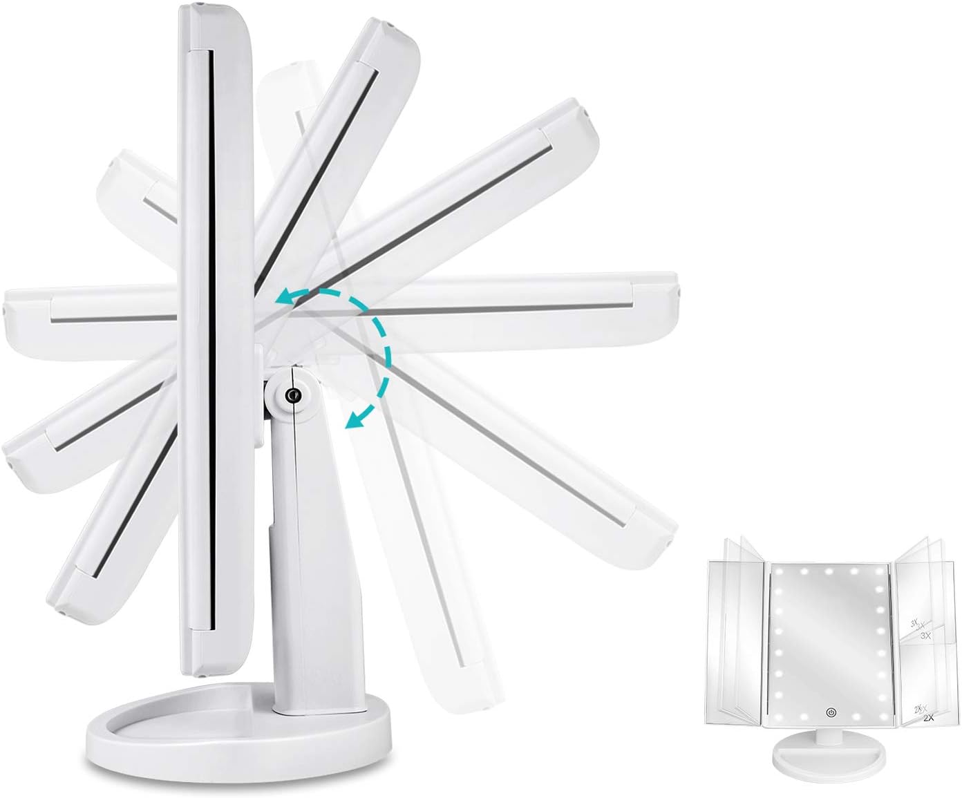 Deweisn Touch Screen Vanity Mirror