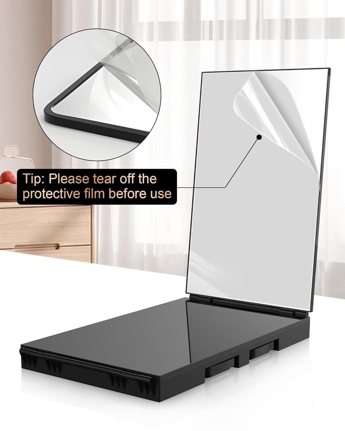 360-Degree Self-Hair Cutting Mirror
