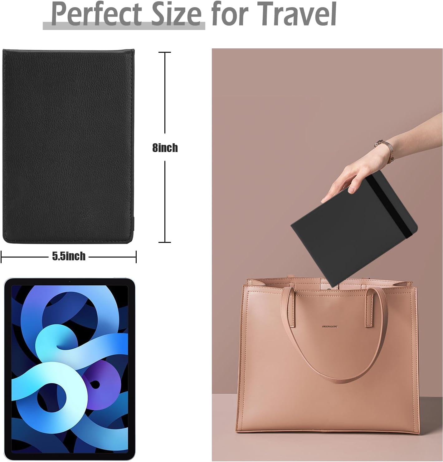 RRtide Compact 10X 20X Magnifying Mirror for Travel
