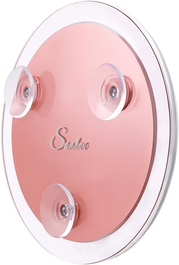 Santoo 15X Magnifying Mirror with 3 Suction Cups for Precise Beauty