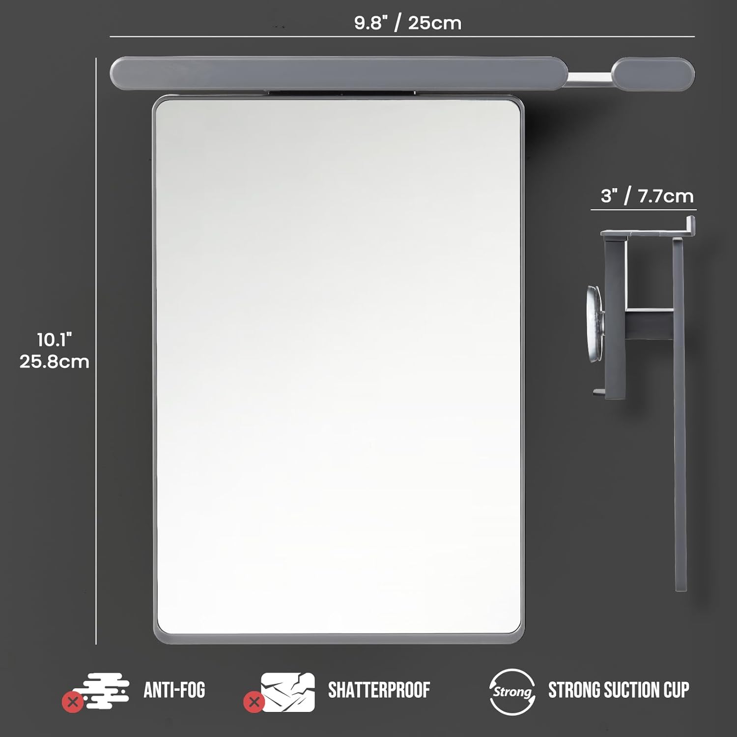 TAILI ShOWER MIRROR FOGLESS