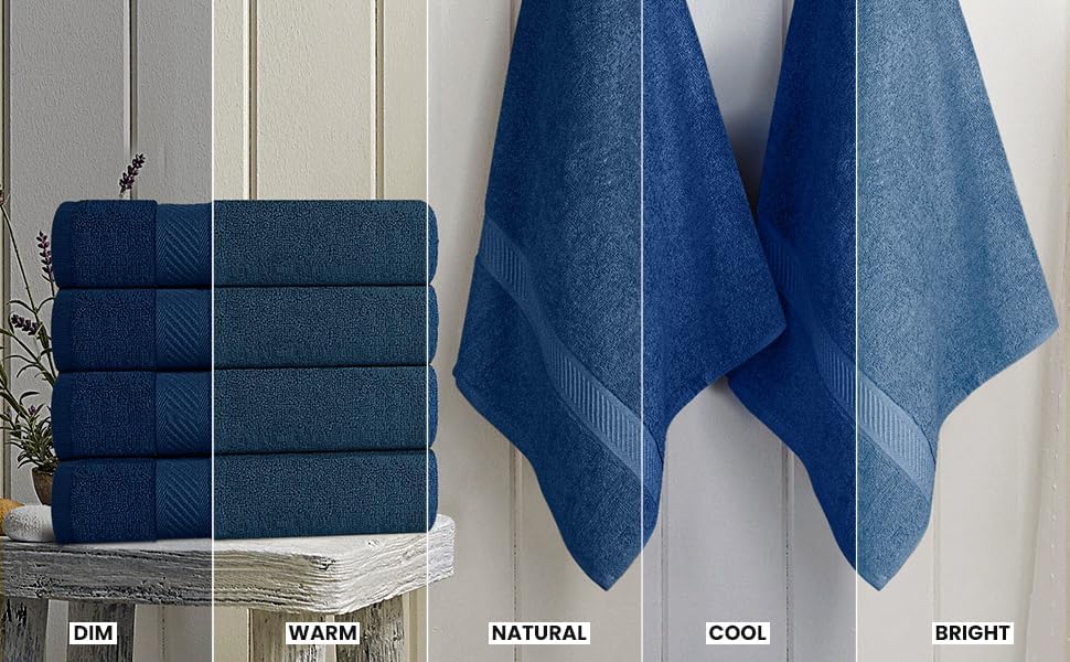 Utopia Bath Towels - Premium 6-Pack Medium Set