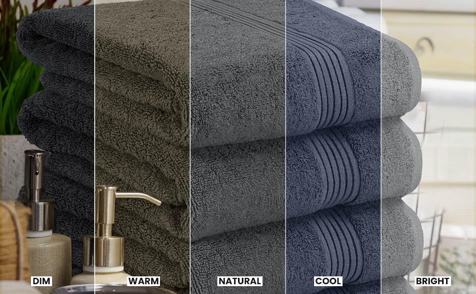 Utopia 4-Pack Bath Towels Set