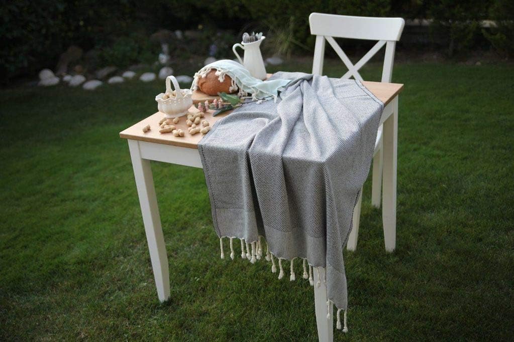 Olive Linen Lightweight Turkish Hand Towels Desert Sand