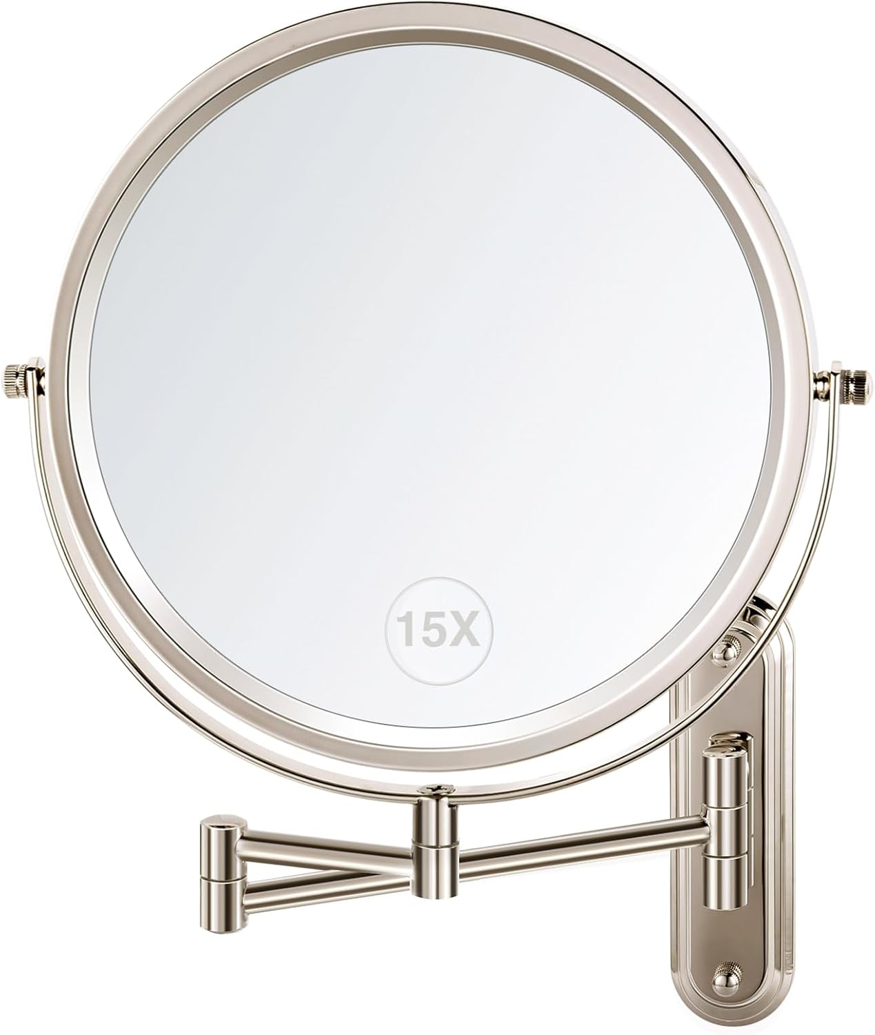 Wall-Mounted Double-Sided 85-inch Makeup Mirror with 360 Swivel