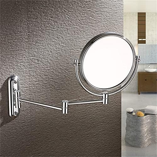 LCARY 2-Piece Aluminum Mirror for Travel
