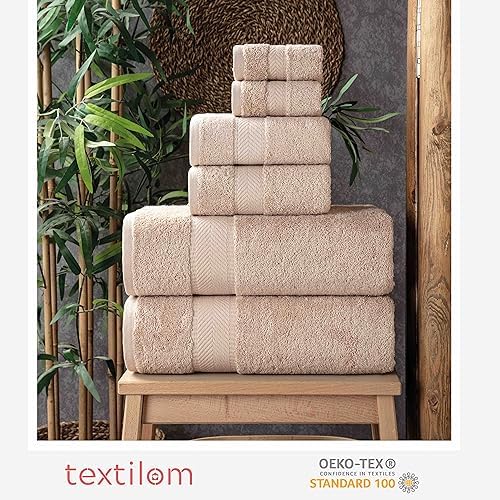 Luxury 100 Turkish Cotton Bath Towels Set