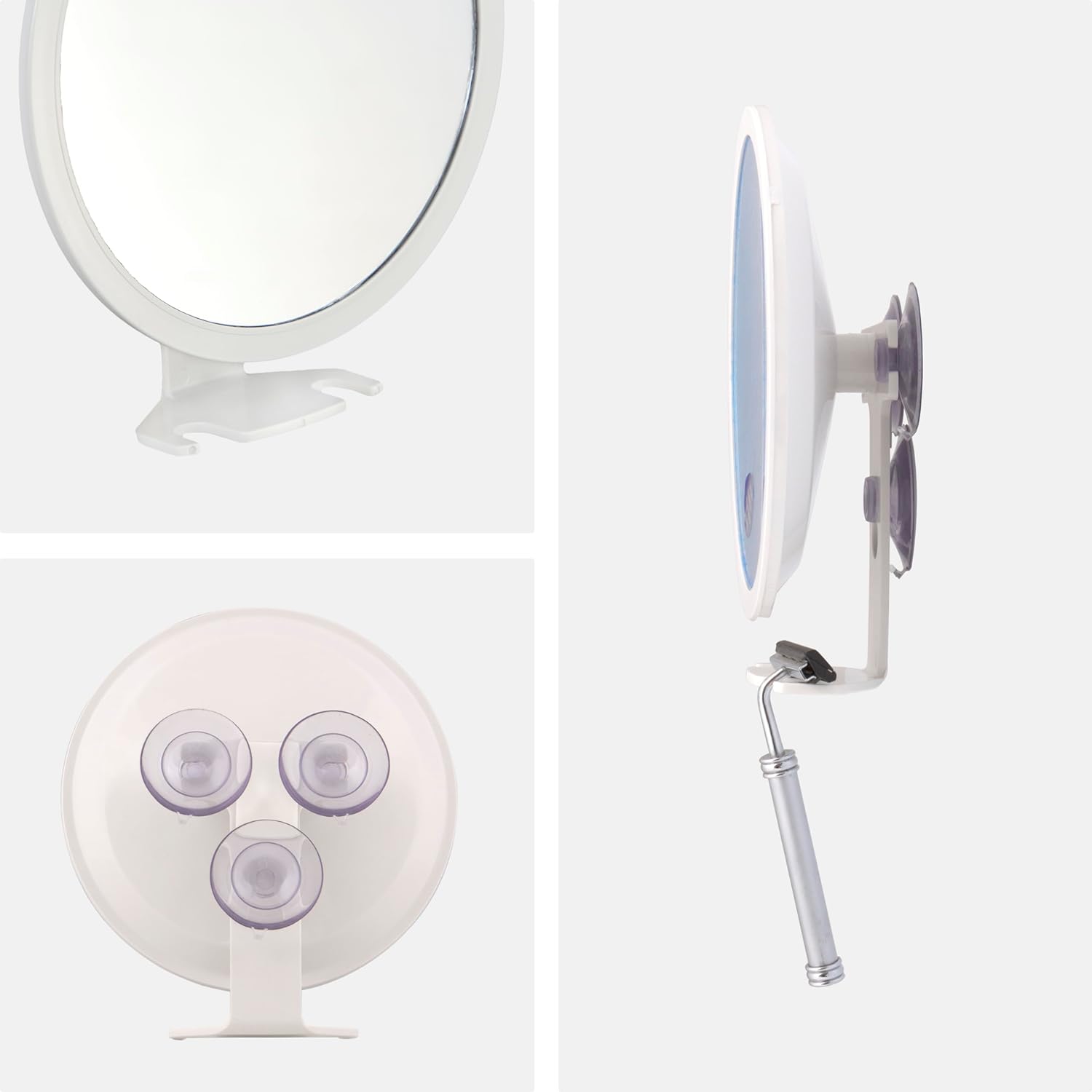 Professional Grooming Mirror - No Fog Multi-Magnification