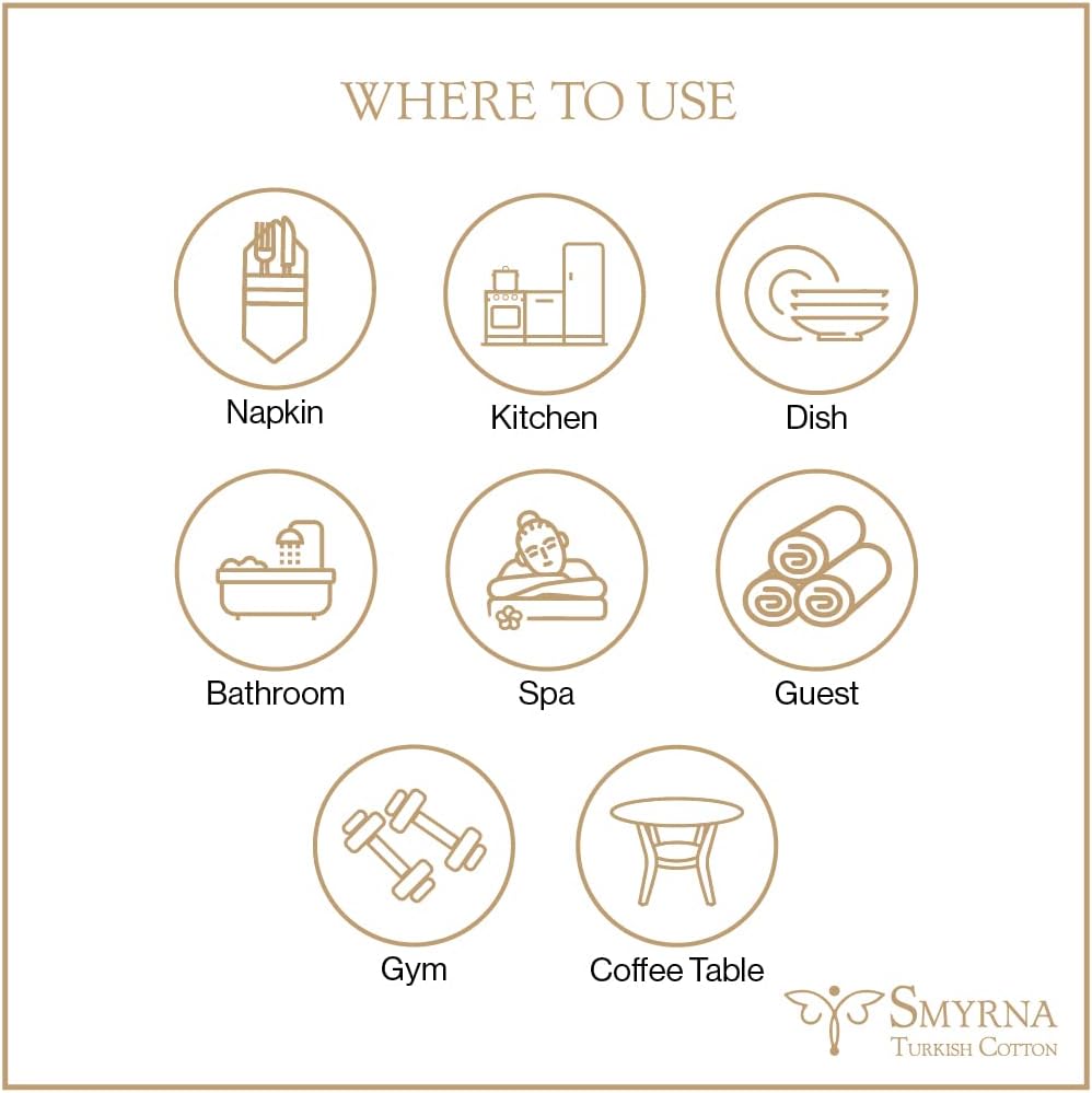 Smyrna Turkish Cotton Wash Cloths