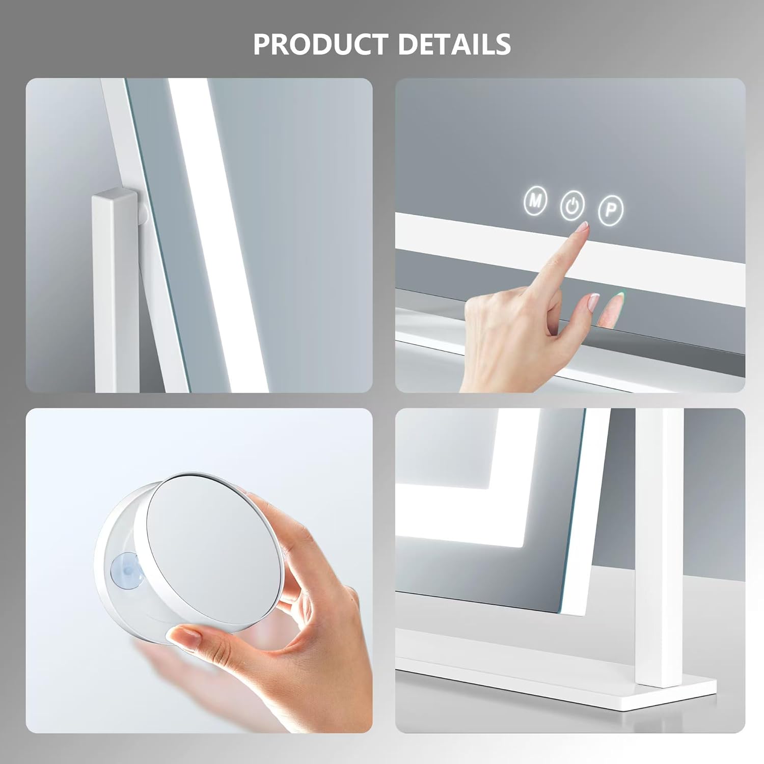 Gvnkvn Makeup Vanity Mirror