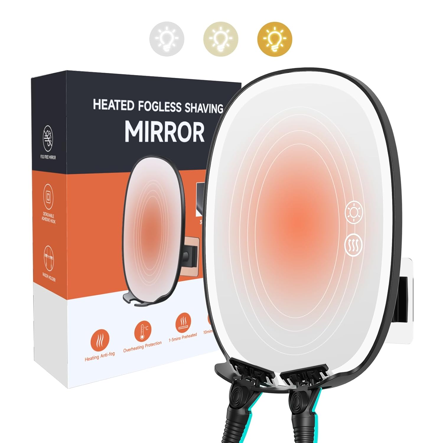 Heat-Free Showers with 3 Modes Stylish Design Easy to Install
