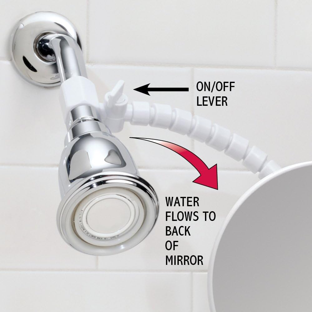 Fog-Free Small Shower Mirror