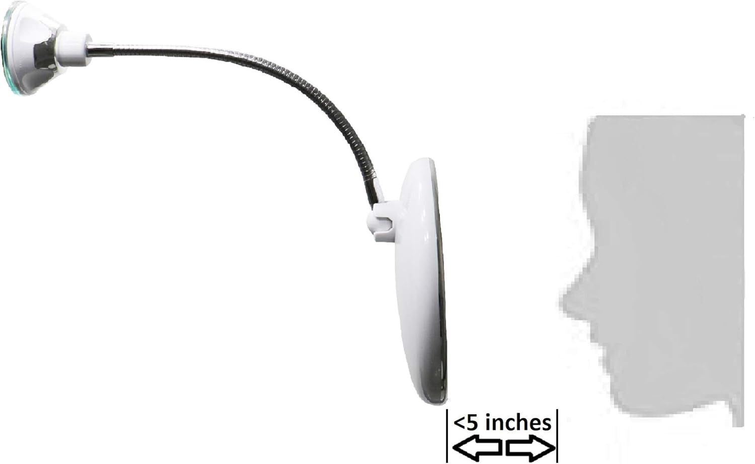 JiBen 10X Magnifying Makeup Mirror