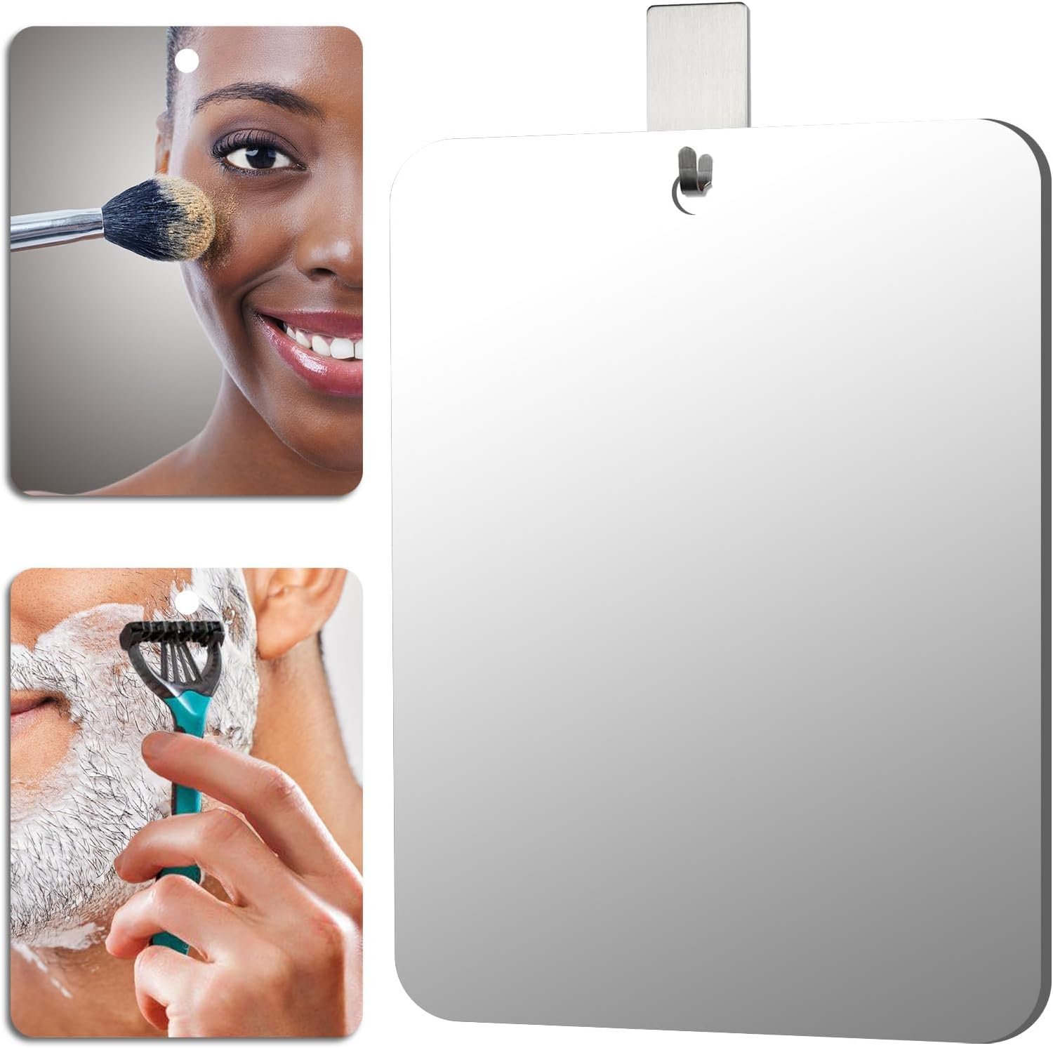 Canhard Unbreakable 108x7-inch shower mirror Portable Travel-Friendly