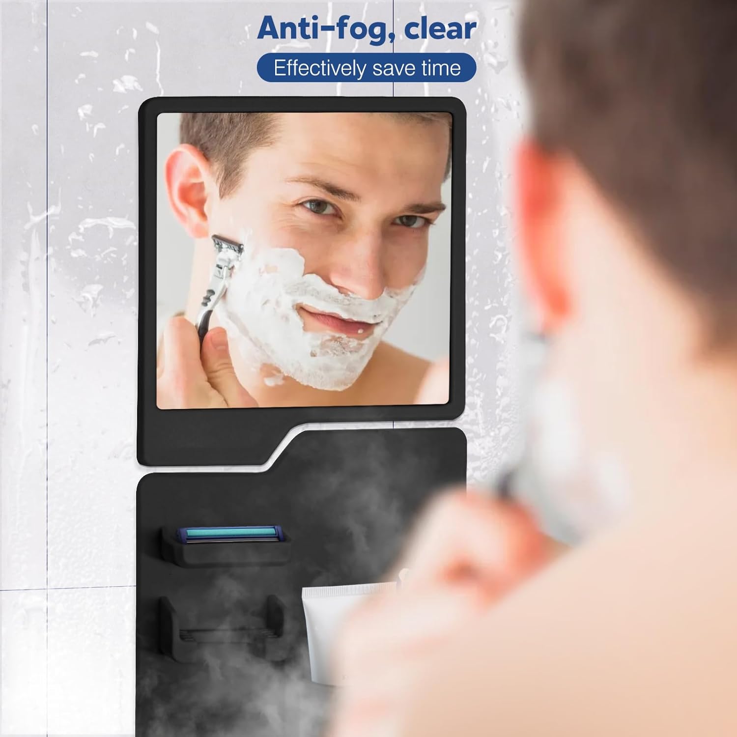 Sink Cover shower mirror fogless shaving set
