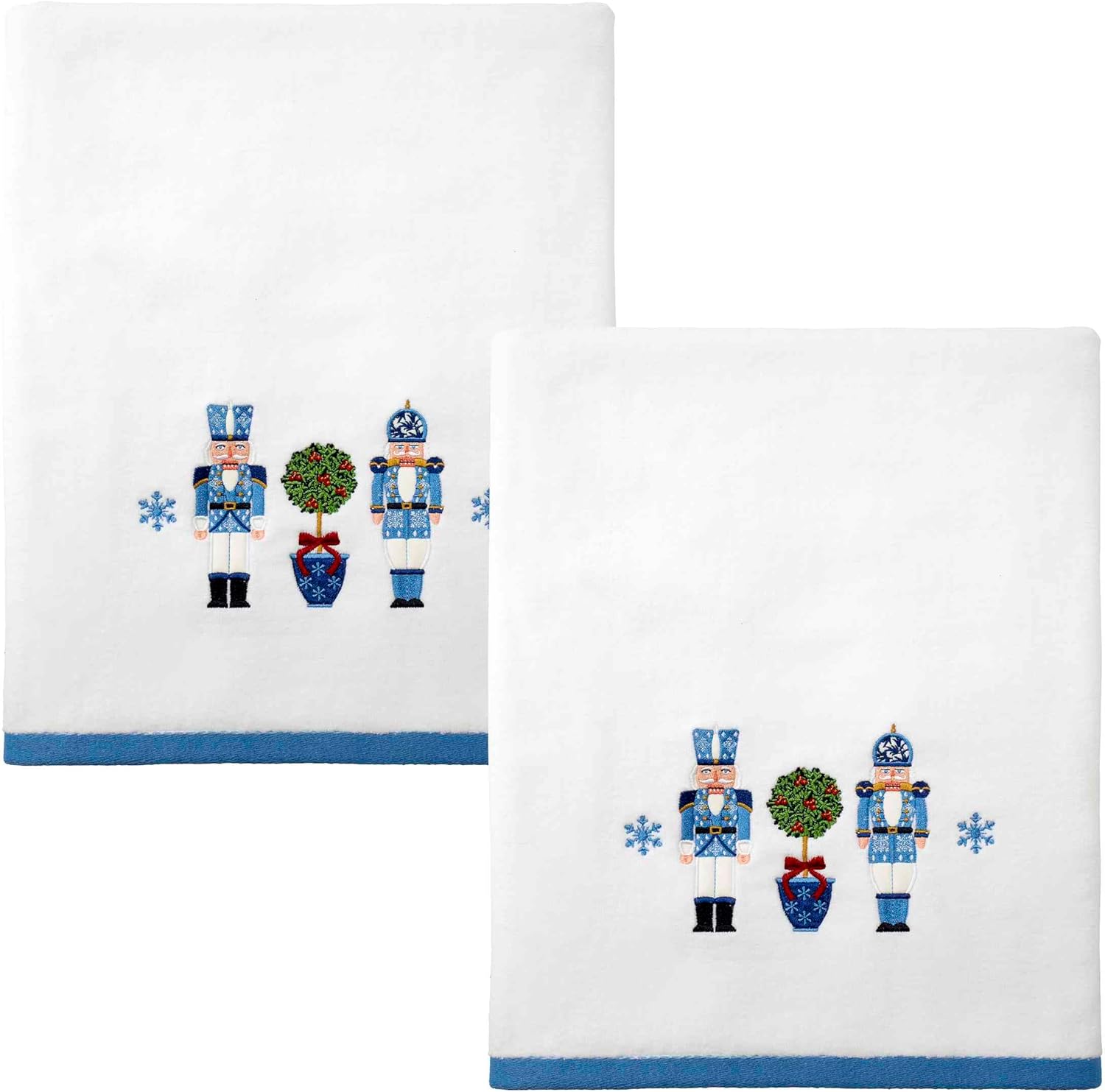 Cozy and Festive Bath Towels