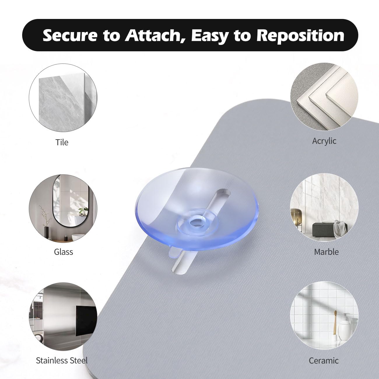 Shinova Shower Mirror - Fogless with 5X Magnifier
