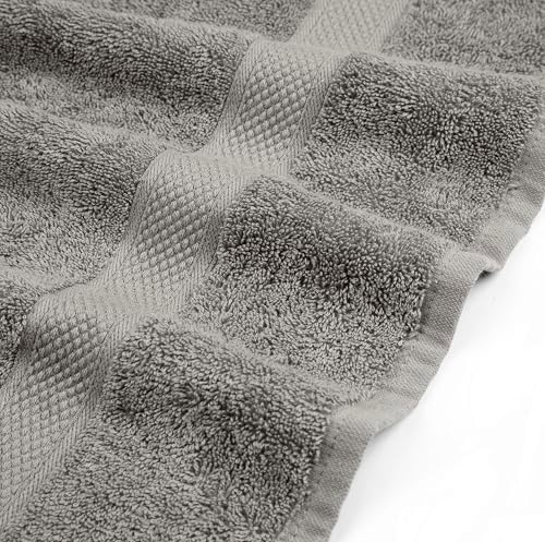 Luxury Cotton Bath Towels 100 Soft Absorbent 6-Pack Set