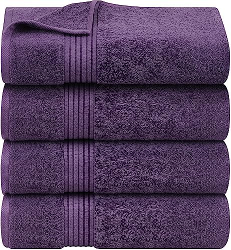 Utopia Towels 4 Pack Bath Towels Set