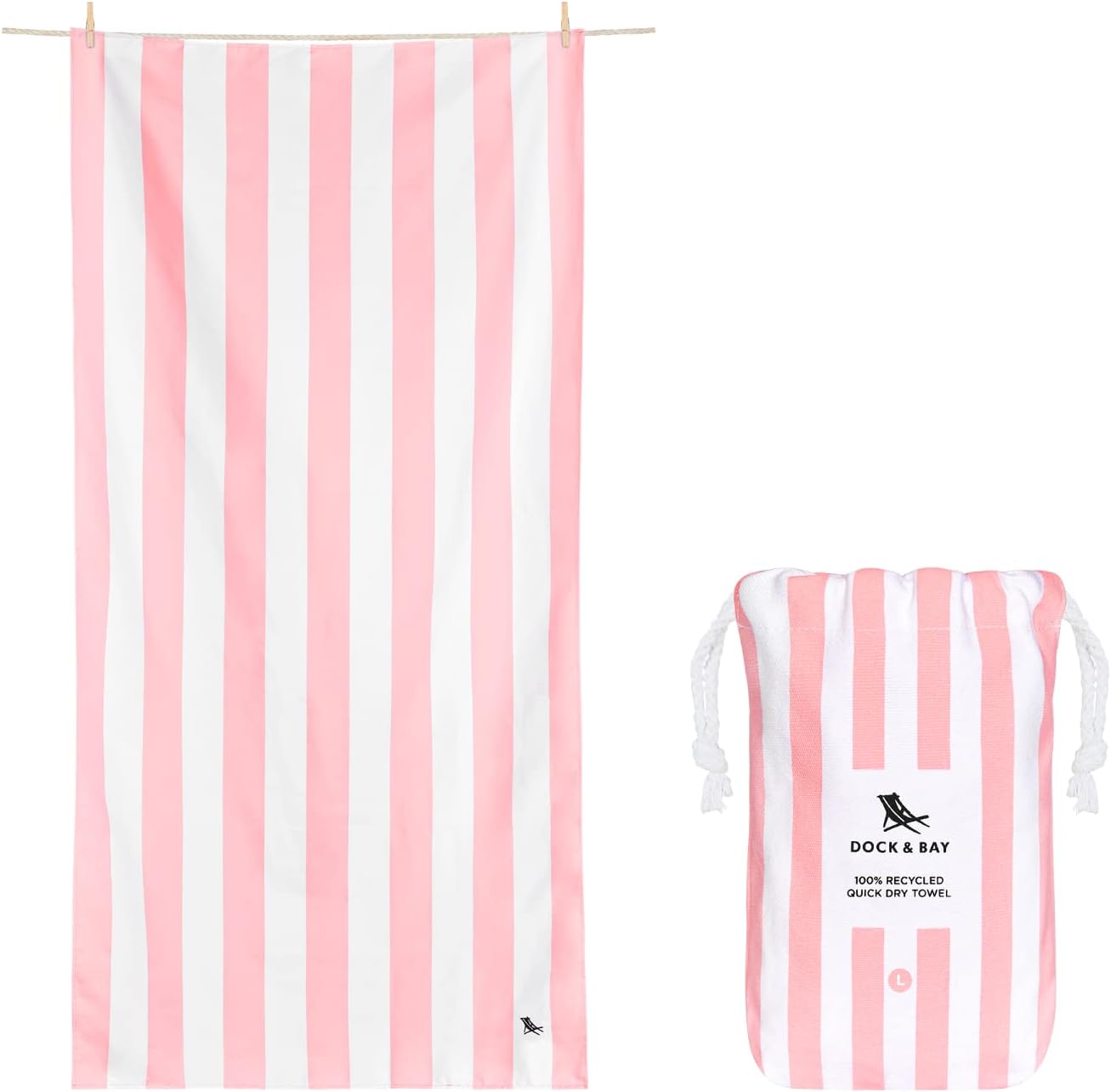 Dock Bay Beach Towel - Quick Dry Sand Free
