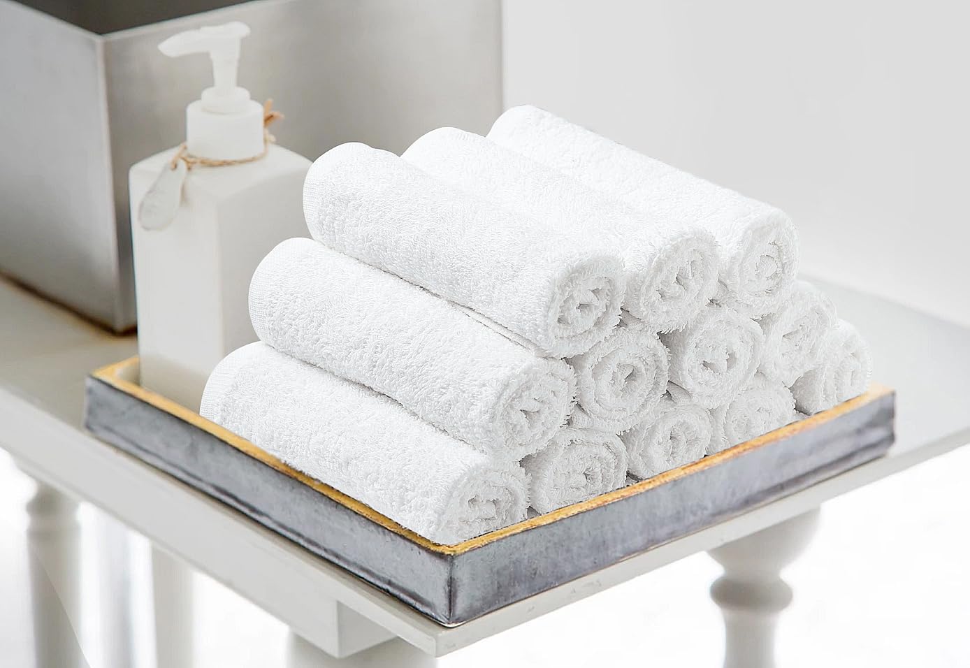 Avalon 48-Pk 12x12 Washcloths