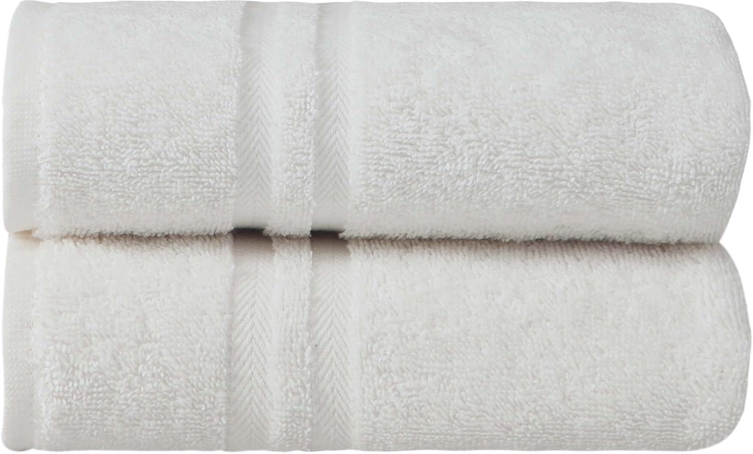 Set of 2 Premium 100 Turkish Cotton Grey Hand Towels
