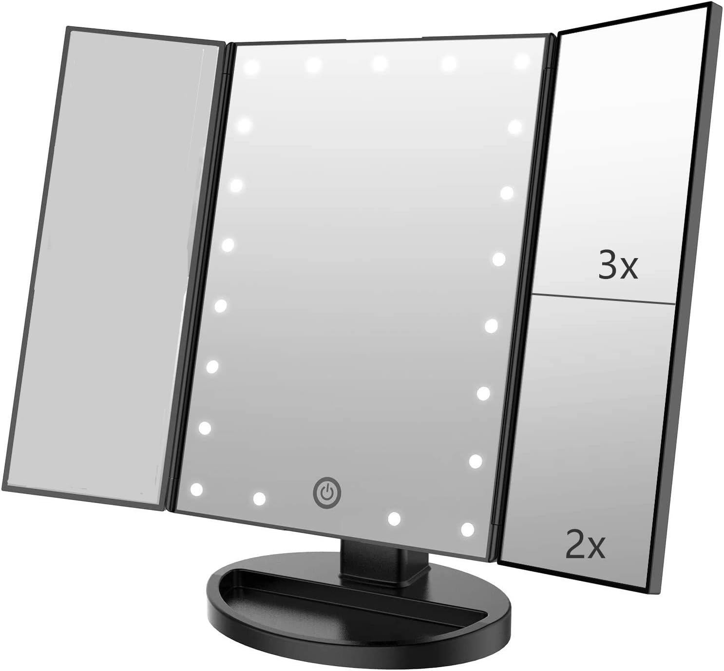FOVEO Tri-fold Vanity Mirror