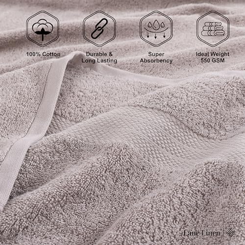 Luxury bath towel set extra soft 100 cotton perfect for your bathroom