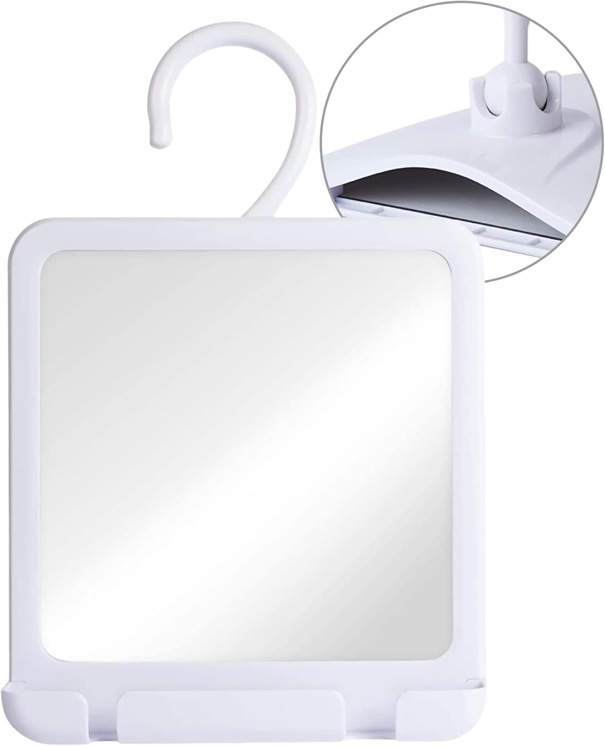 MirrorVana Dual Anti-Fog Folding Shatterproof Shower Mirror