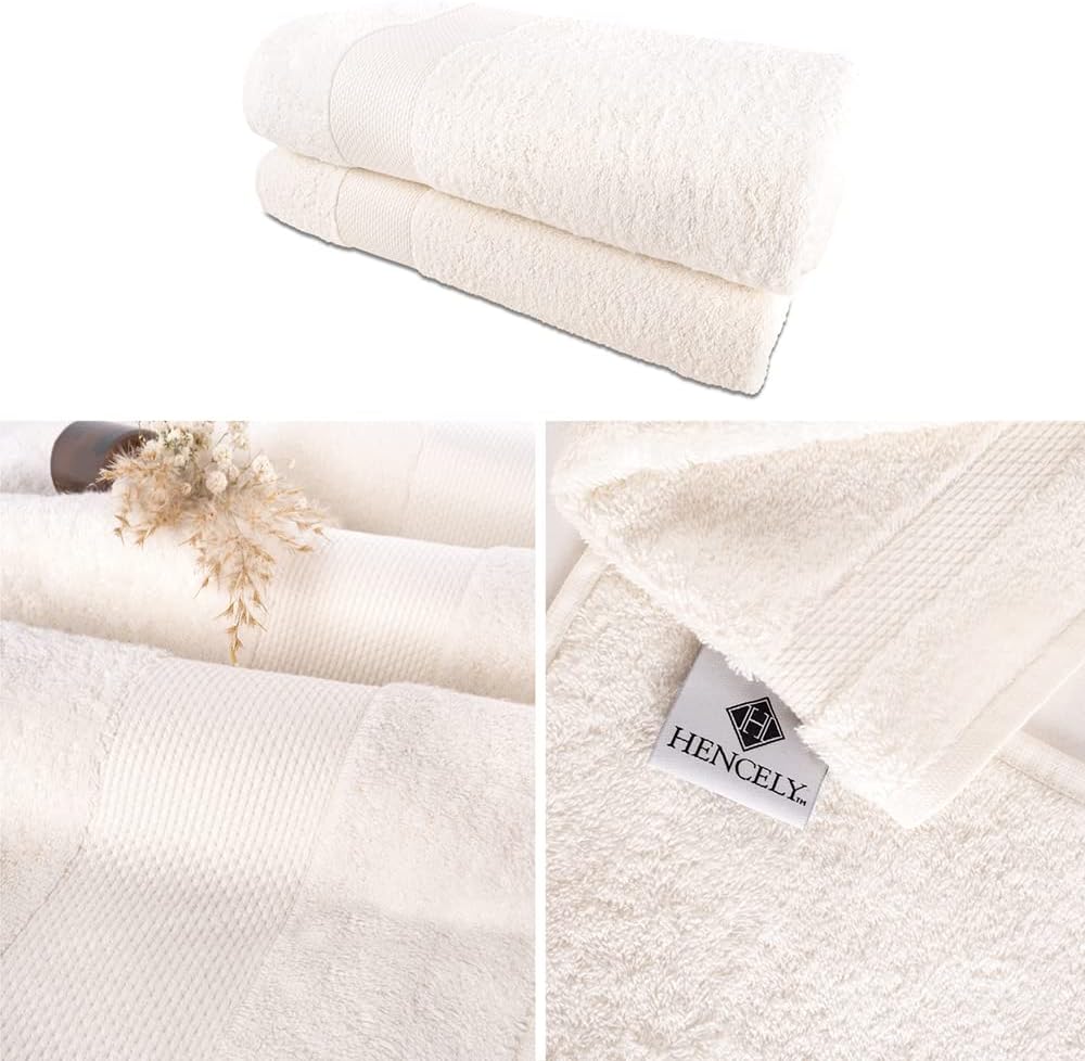 Luxury 100 Cotton Bath Sheet Set - Luxurious Relaxation at Home