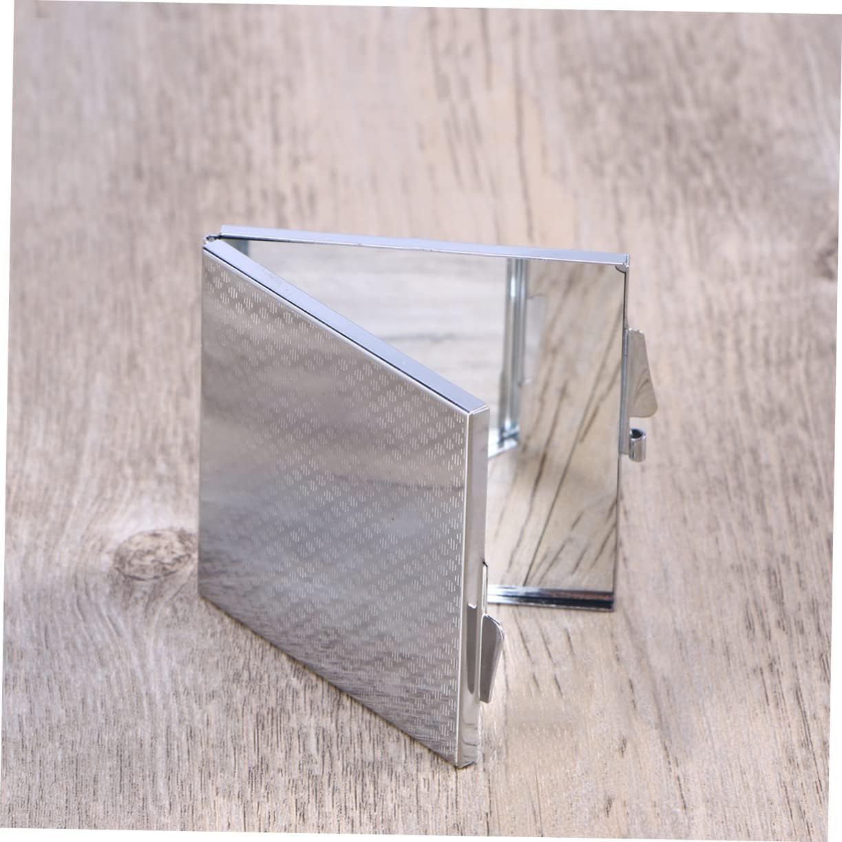 Minkissy 3-Piece Compact Folding Makeup Mirror
