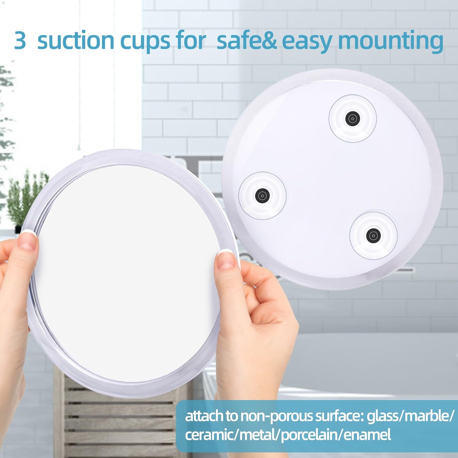 Fog-Free Shower Mirror