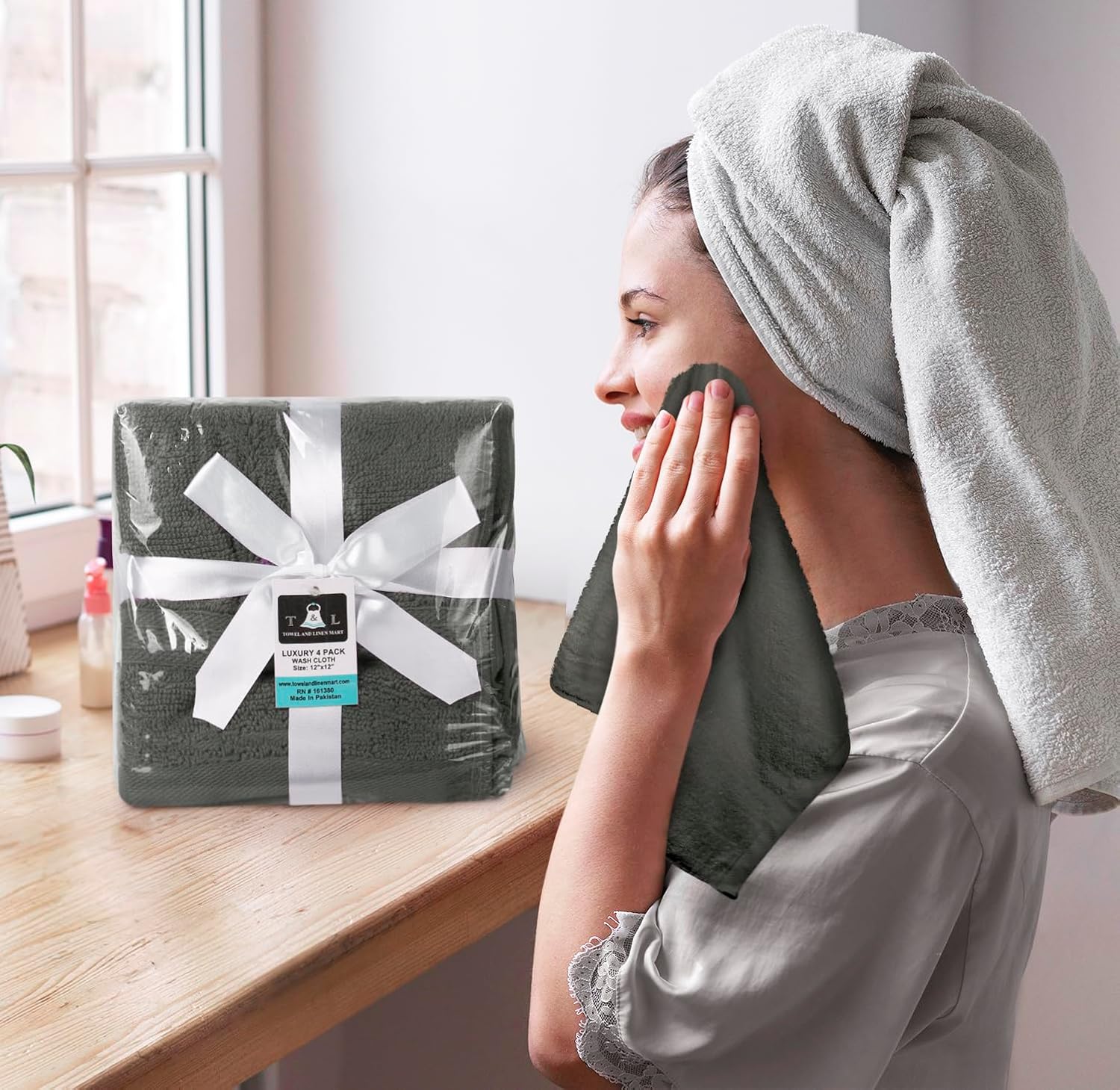 Luxury Washcloth Set for Daily Use