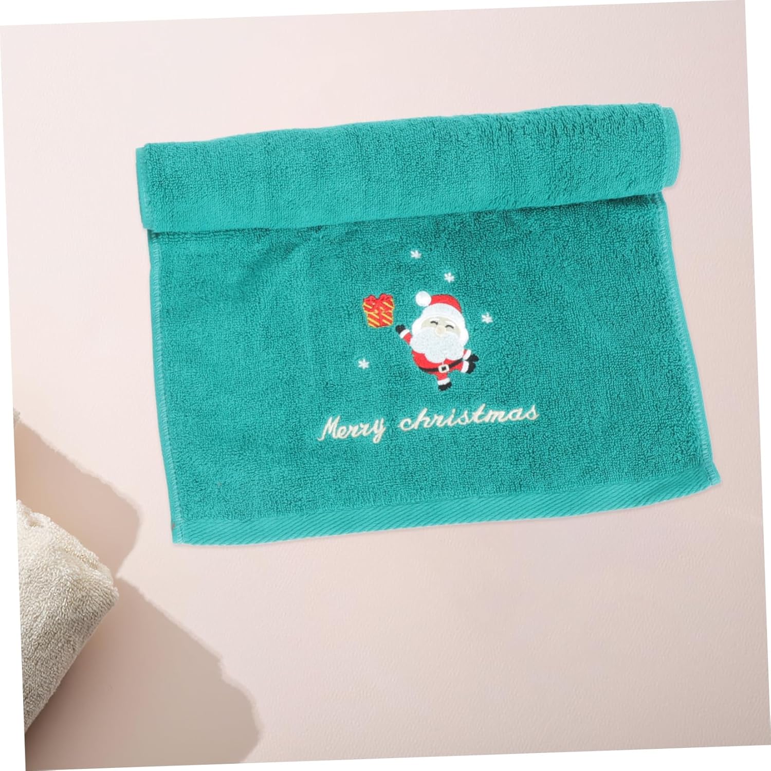 Festive Christmas Towels Hand Towels Kitchen Bathroom Decorative Set