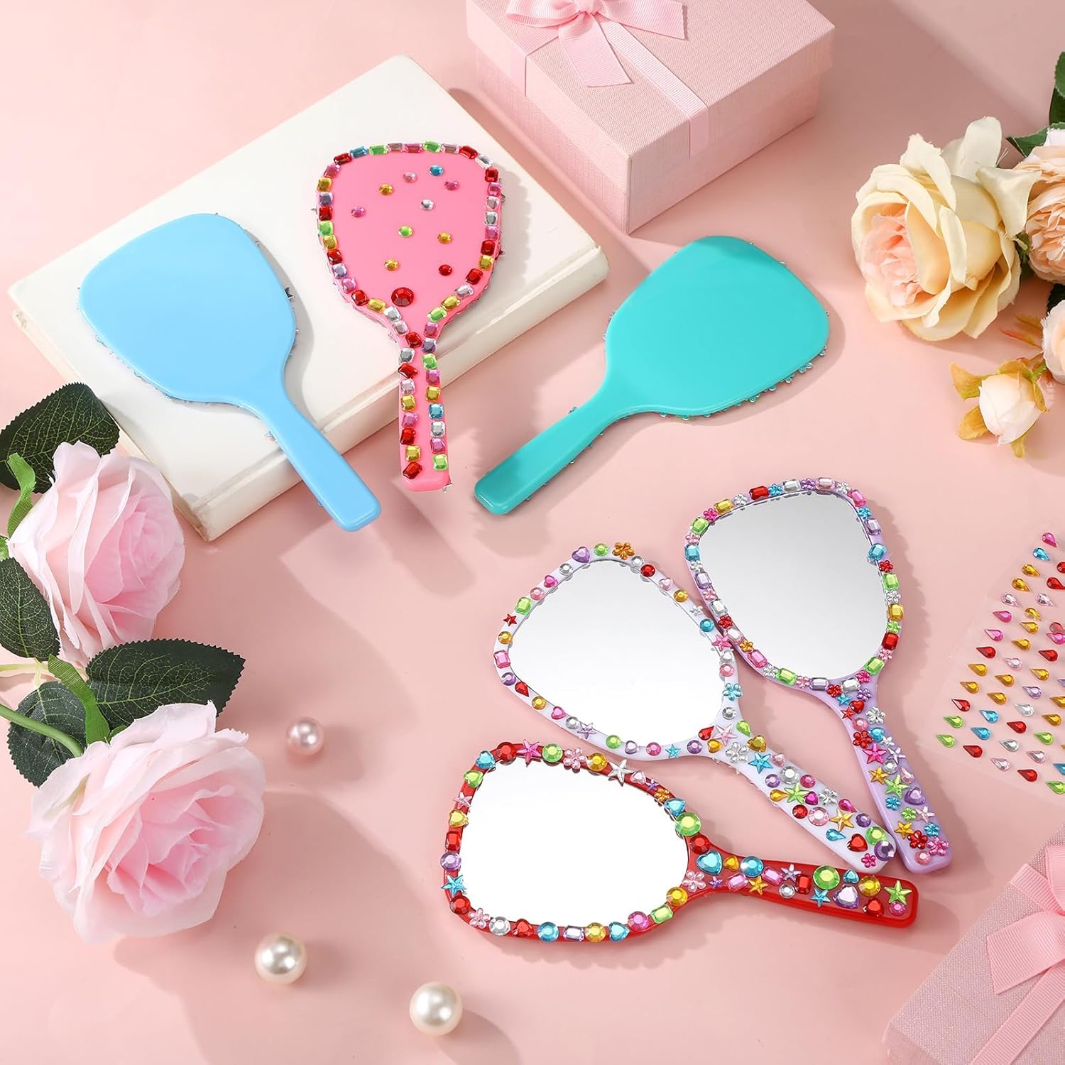 Jetec Small Handheld Hand Mirror