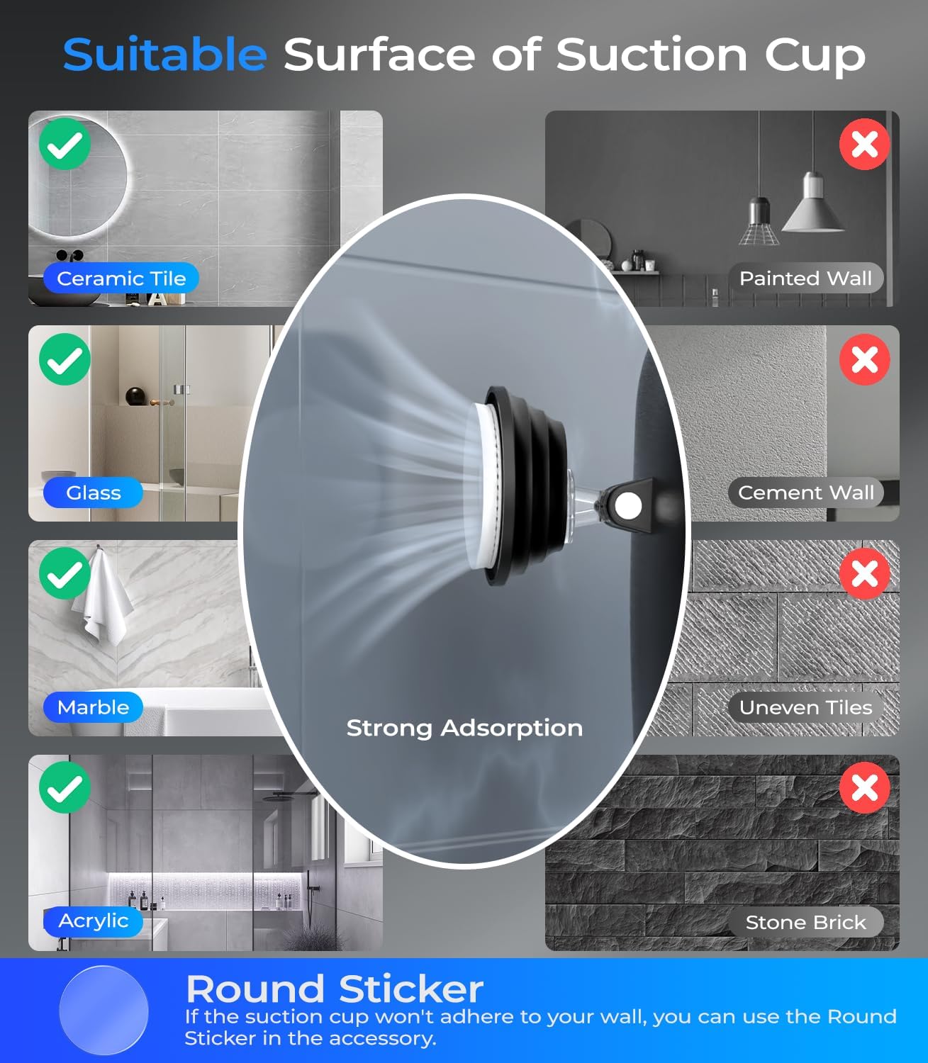 Gospire Heated Shower Mirror - Experience Smooth Shaving in the Bathroom