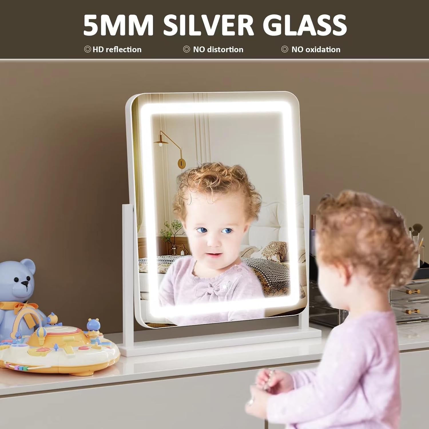 Gvnkvn Makeup Vanity Mirror