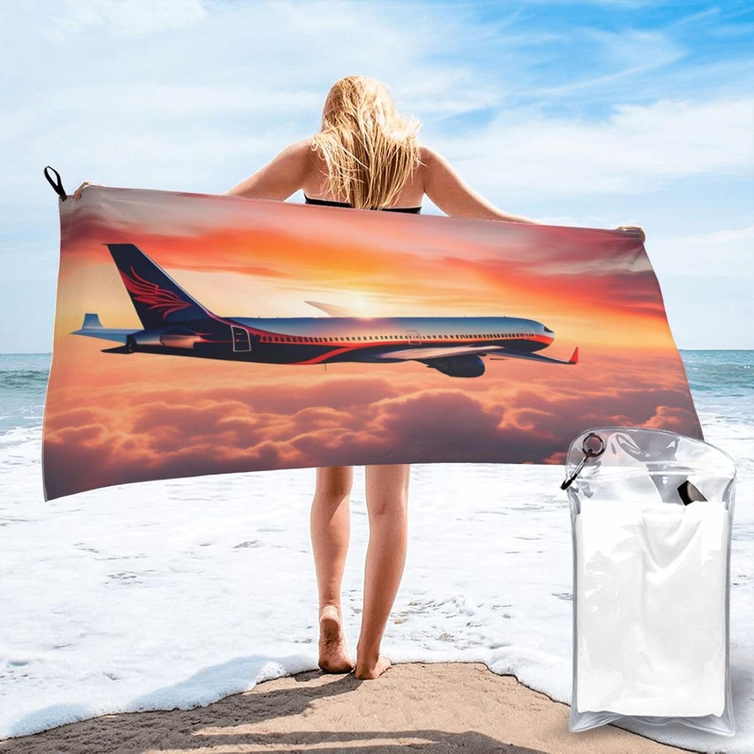 Quick-Dry Microfiber Beach Towel
