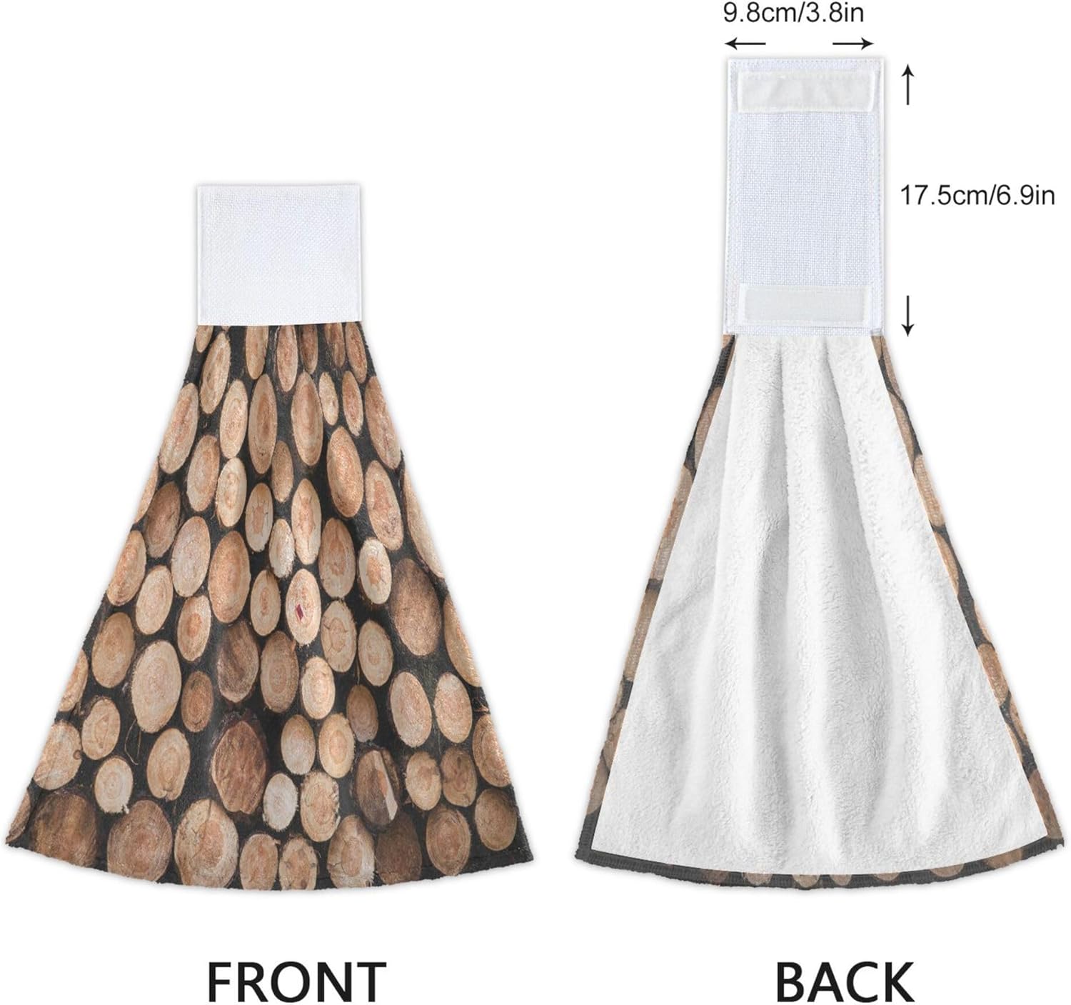 Natural Wooden Kitchen Hand Towels