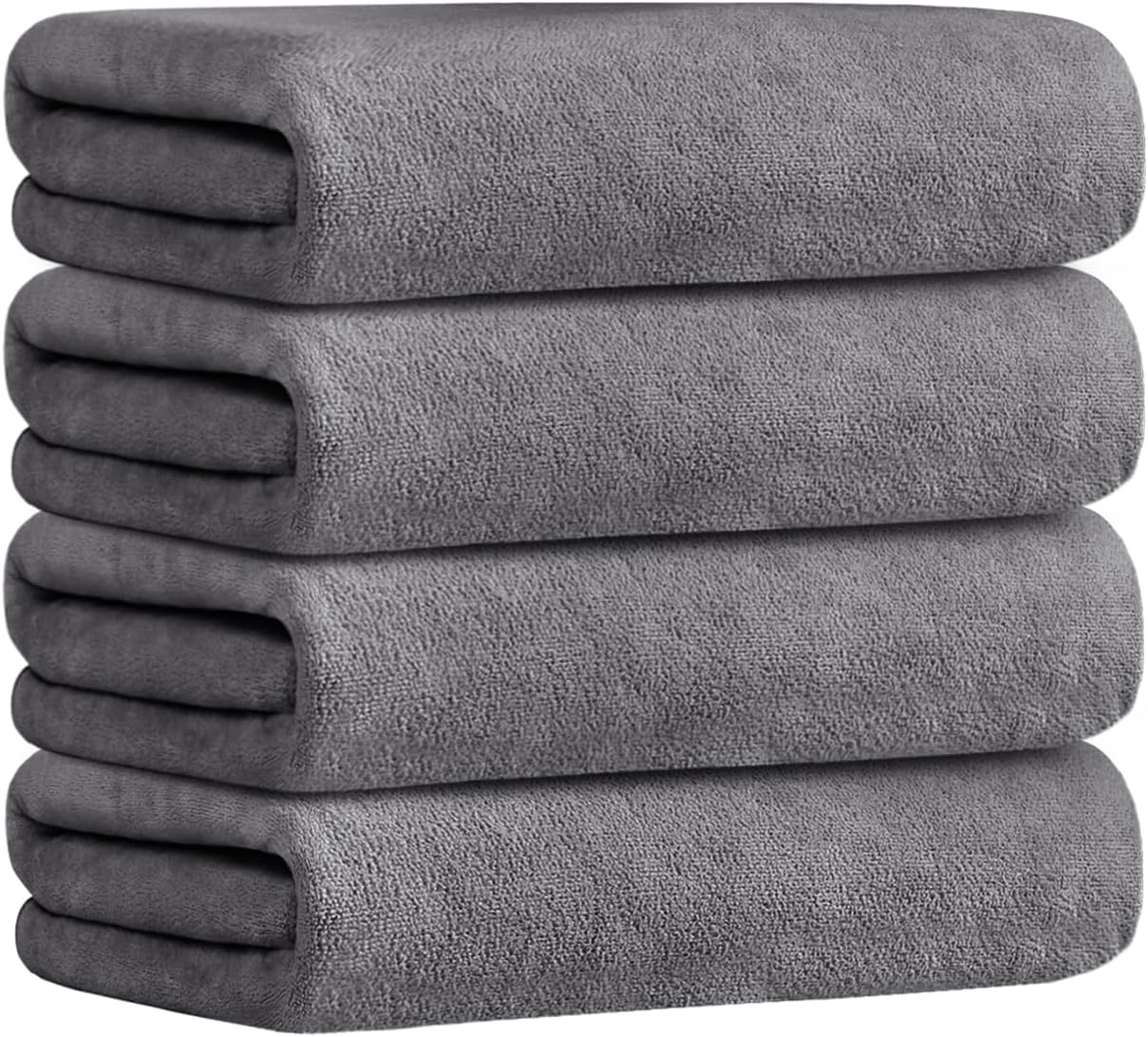 JML Microfiber Bath Towel Set 4-Pack