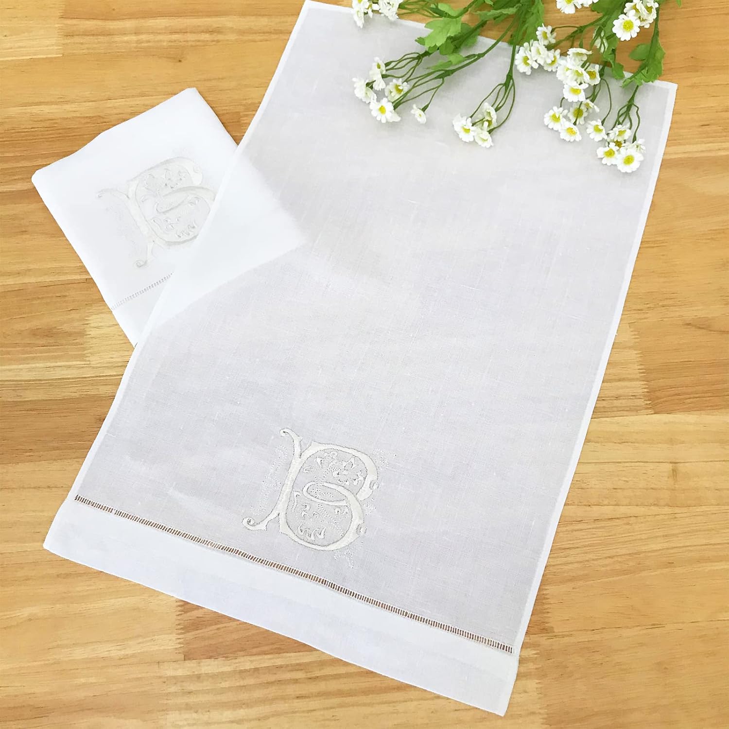 BrekSdat Monogram Handkerchief