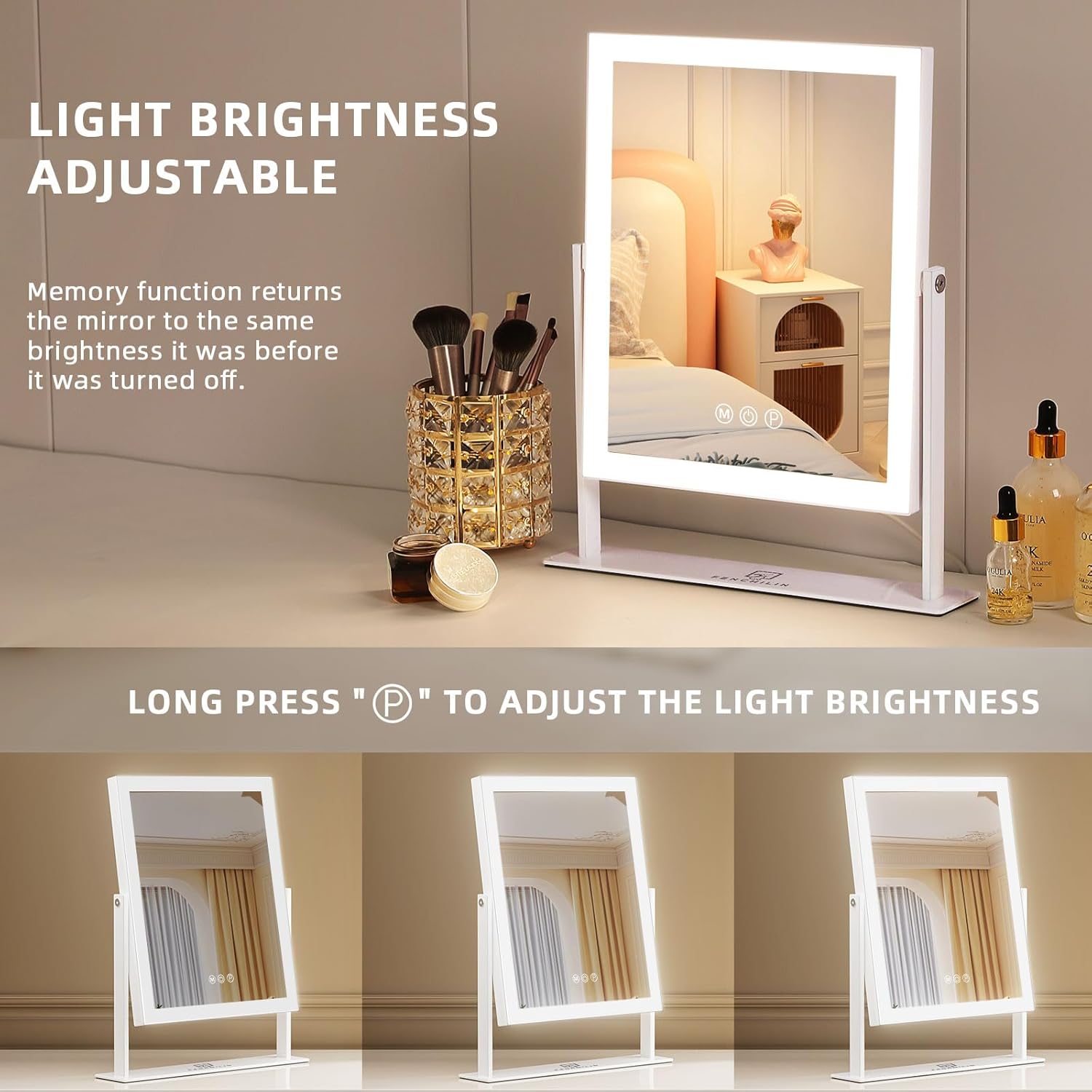 Fenchilin Vanity Mirror with Lights