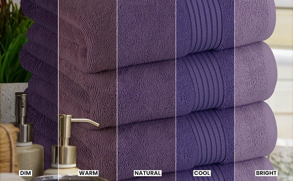 Utopia Towels 4 Pack Bath Towels Set