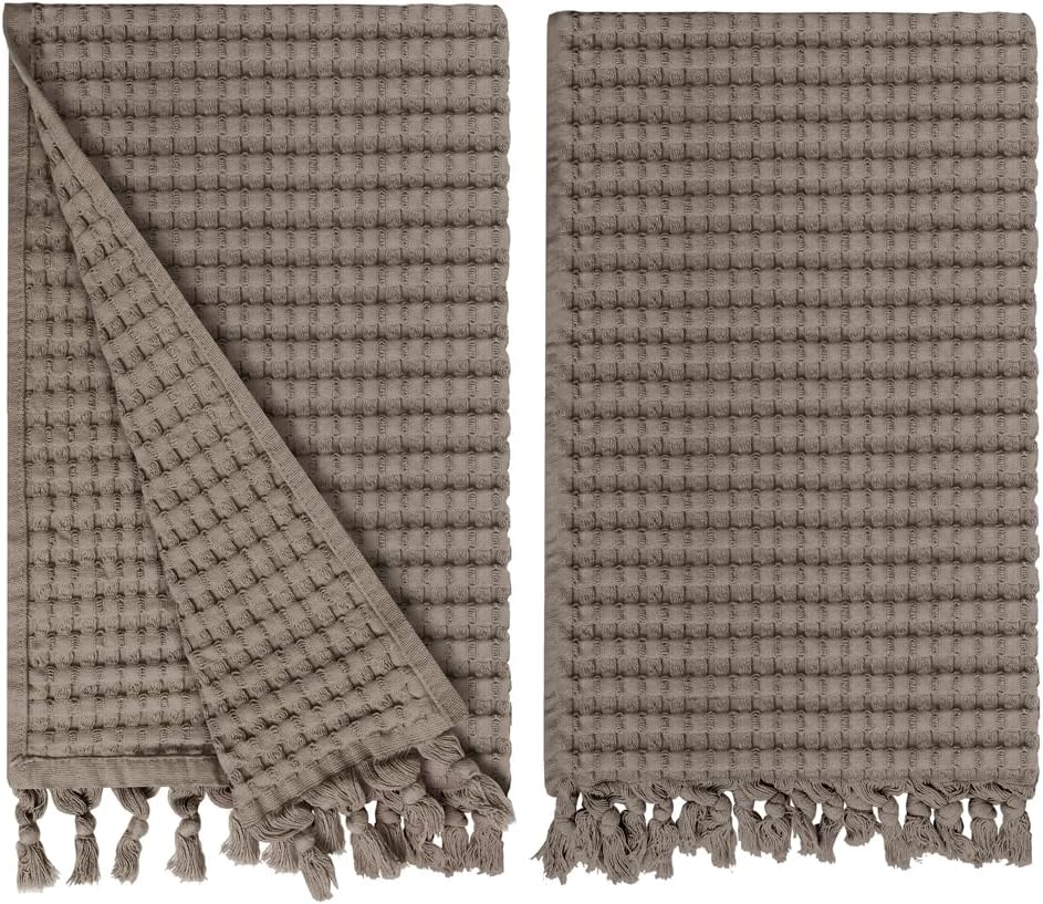 Modern Honeycomb Waffle Towels